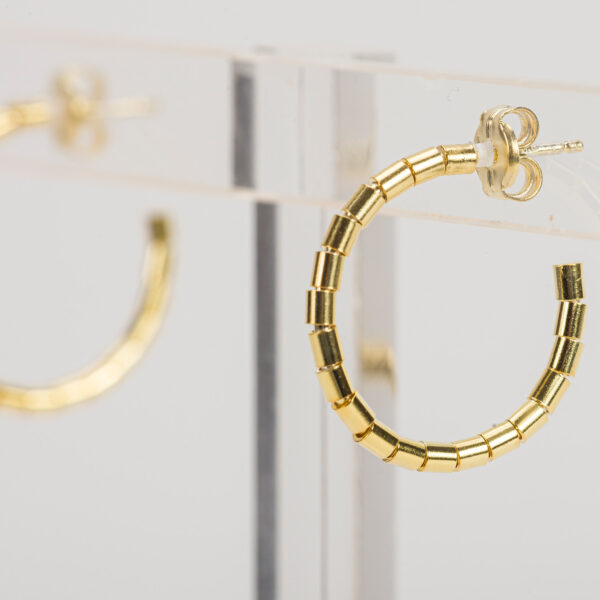 Συλλογή Tubes – Σκουλαρίκια Κρίκοι - Image 2