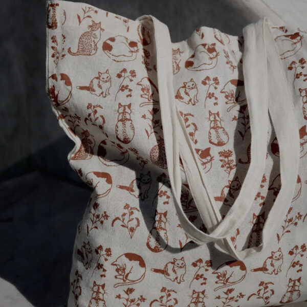 Τσάντα tote bag - Γάτες
