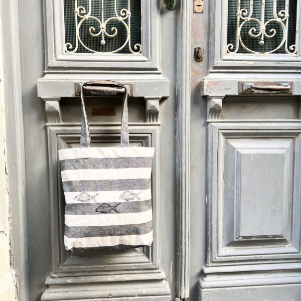 Χειροποίητη Τσάντα "Τhe Stripes Collection" - Image 3