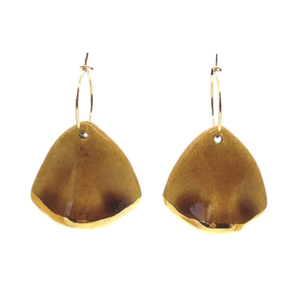 Κεραμικά Σκουλαρίκια Umi sea sponge - Image 2