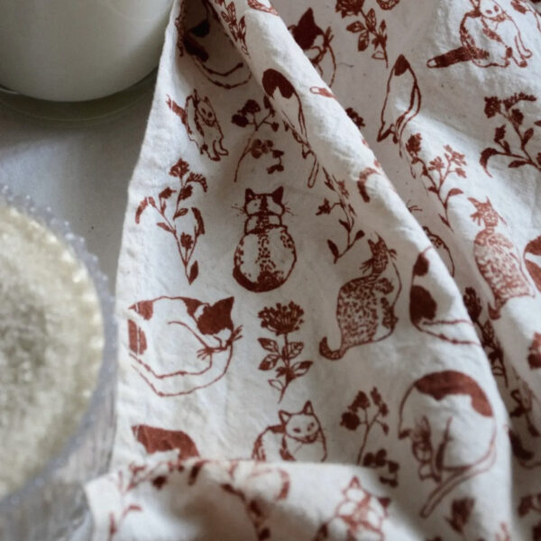 Πετσέτα Ποτηρόπανο - Γάτες - Image 2