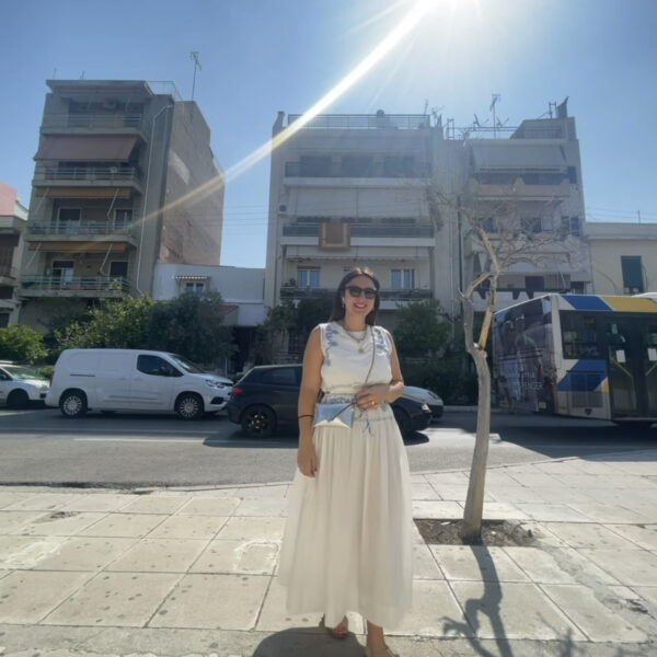 Δερμάτινη Τσάντα φάκελος - μεταλλικό χρυσό - Image 3