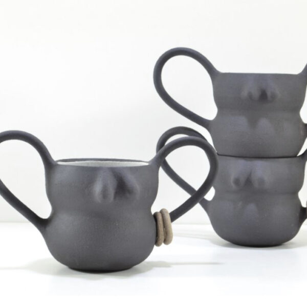 Μητέρα Γη Κεραμική Κούπα Μαύρη - Image 7